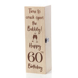 Birthday Milestone Bottle Holder Box