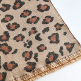 Animal Print Winter Scarf