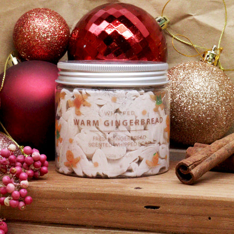 Warm Gingerbread Whipped Cream Soap 120g