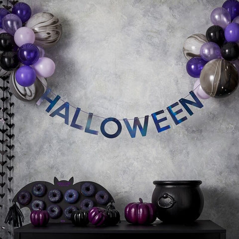 Halloween Balloon Bunting Kit.