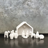 East of India Porcelain Nativity Set.