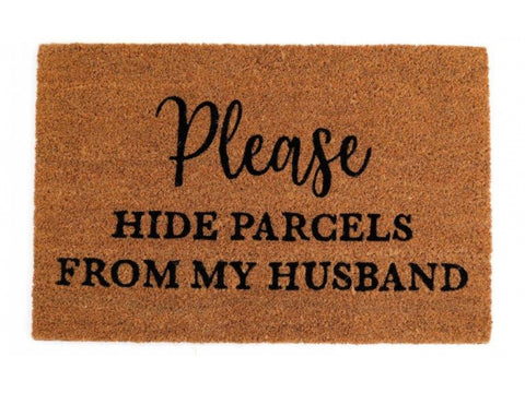 Hide Parcels Door Mat, 40CM.