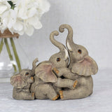 ELEPHANT FAMILY ORNAMENT.