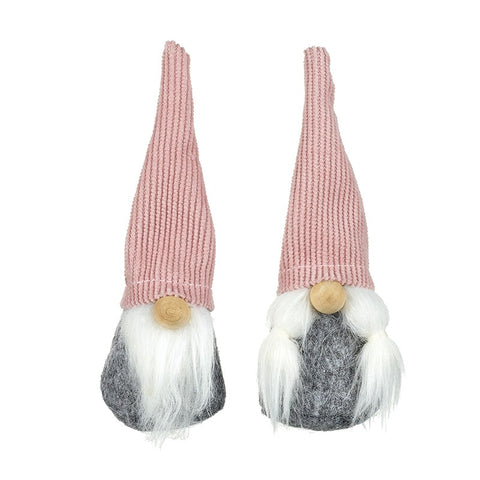 Gonks In Pink Hats (Set of 2).