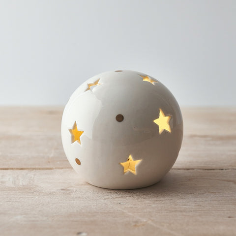 Ceramic LED Star Ball - 9cm