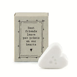 East of India Porcelain Paw Prints Matchbox Gift